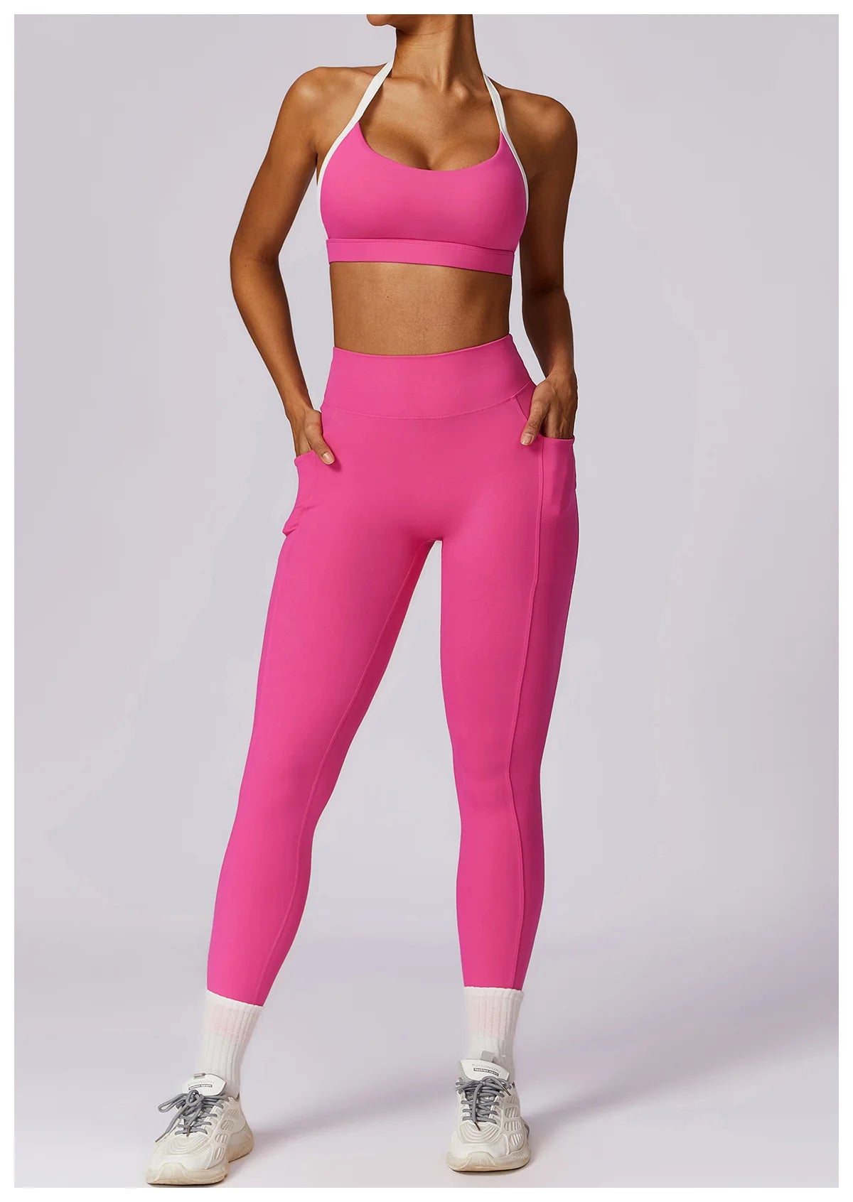 Ensemble Brassière  + Legging Haute Performance