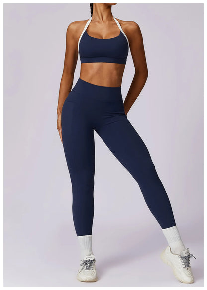 Ensemble Brassière  + Legging Haute Performance