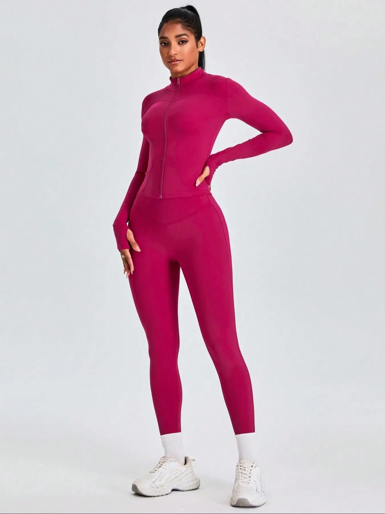 Ensemble Fitness Femme – Look Athleisure Chic & Haute Performance