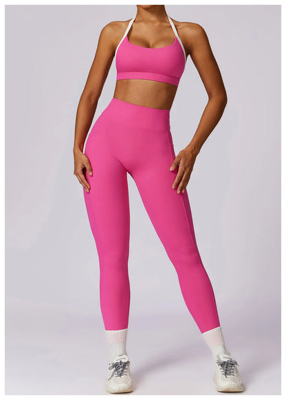 Ensemble Brassière  + Legging Haute Performance