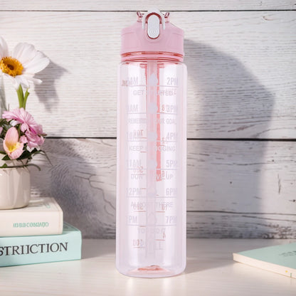 Gourde Sport 800ML avec Paille & Poignée – Grande Capacité pour Enfants & Ados
