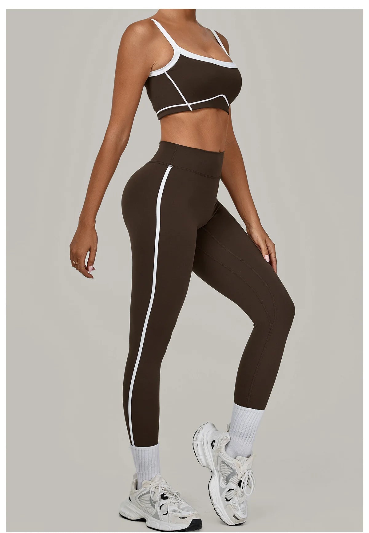 Ensemble de Sport Femme Yoga & Gym – Brassière + Leggings Sculptants