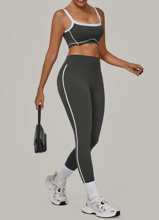 Ensemble de Sport Femme Yoga & Gym – Brassière + Leggings Sculptants