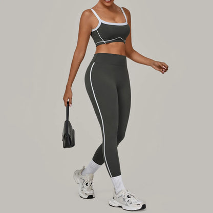 Ensemble de Sport Femme Yoga & Gym – Brassière + Leggings Sculptants