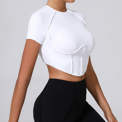 T-Shirt de Sport sans Rembourrage – Léger, Respirant & Confortable