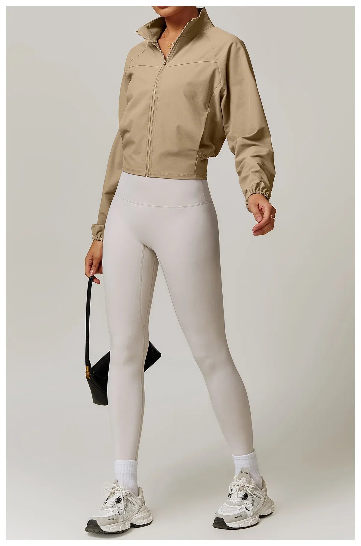 Veste de Sport Femme avec Poche – Veste Légère à Manches Longues
