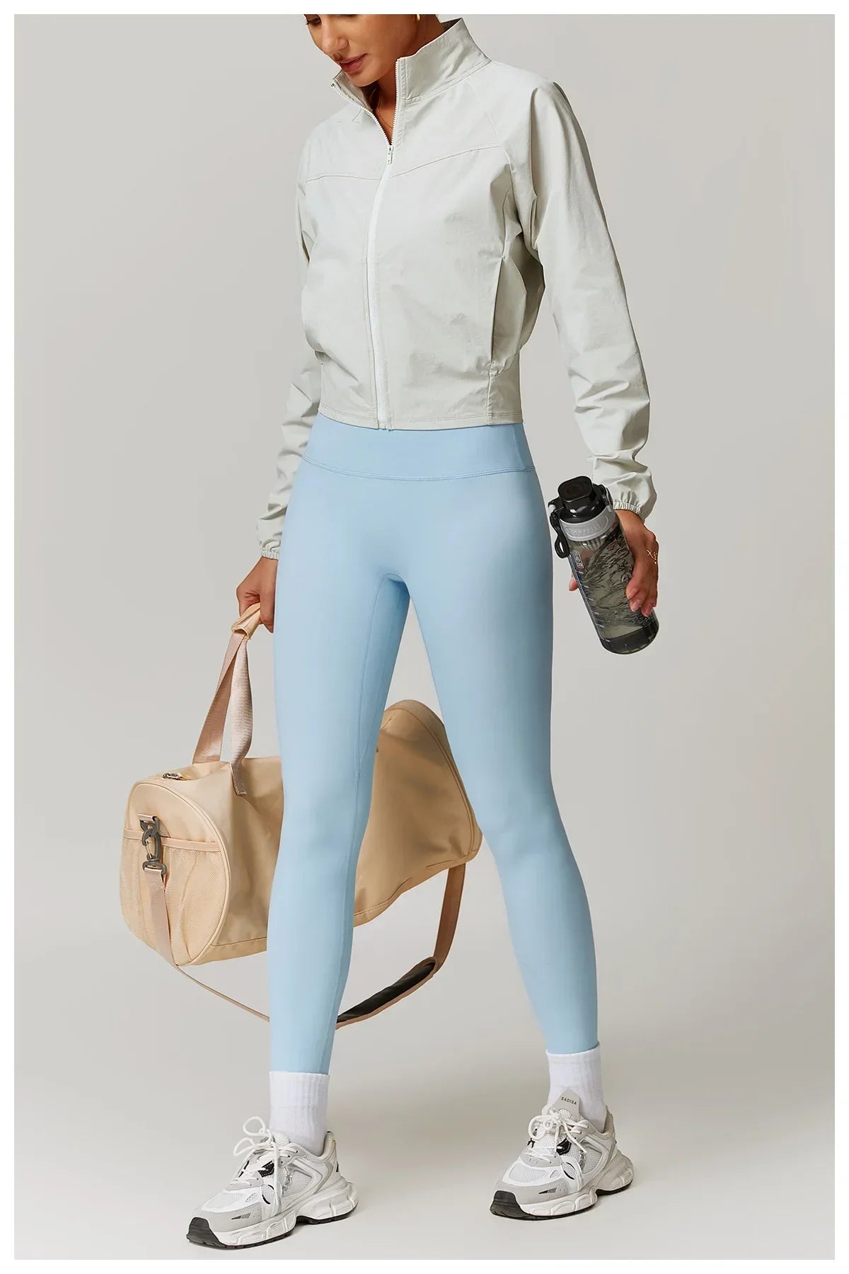 Veste de Sport Femme avec Poche – Veste Légère à Manches Longues