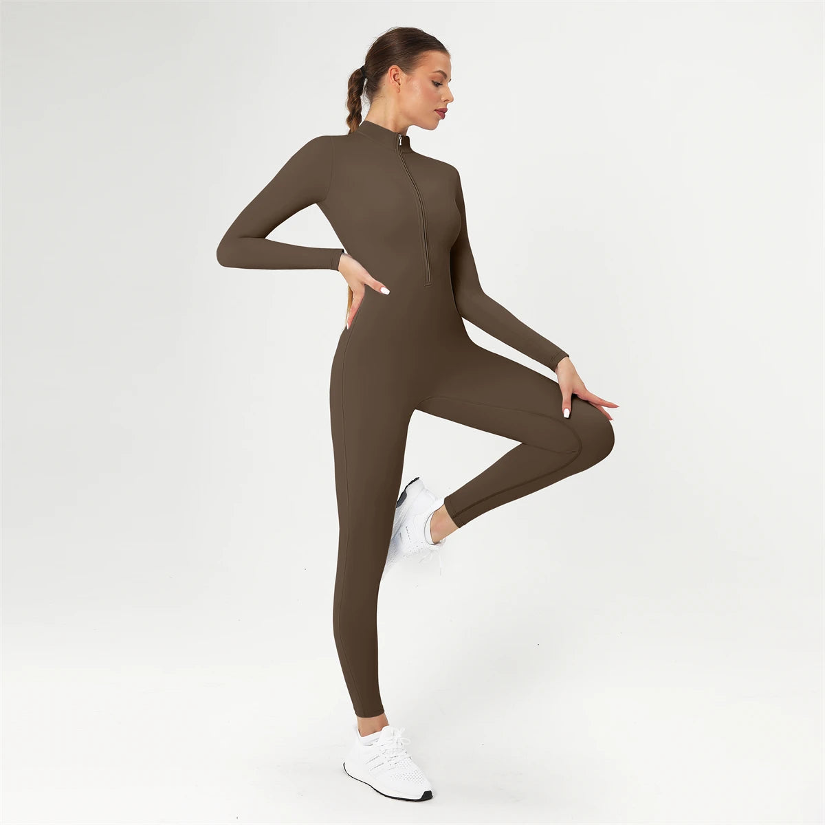 Combinaison de Sport Femme Hiver – Chaude, Doublée Polaire & Ultra Confort