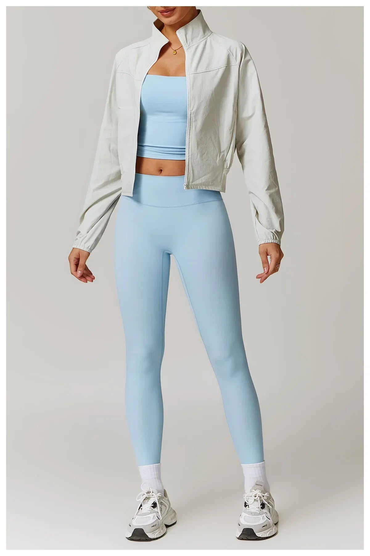Veste de Sport Femme avec Poche – Veste Légère à Manches Longues