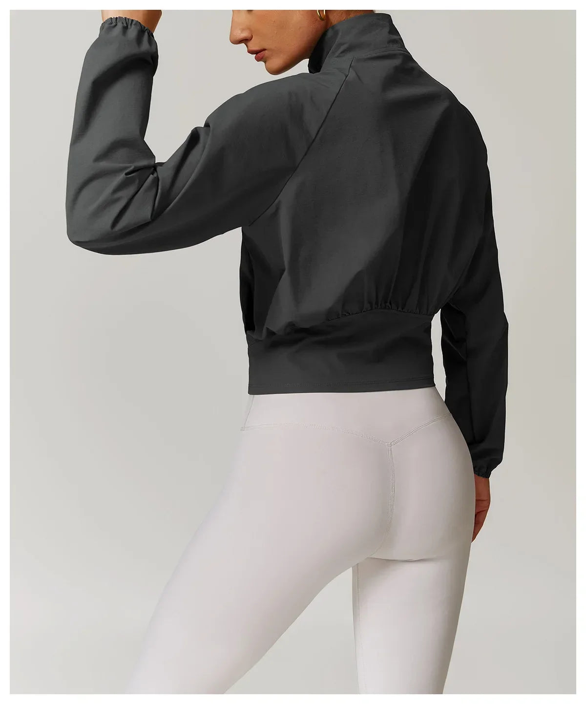 Veste de Sport Femme avec Poche – Veste Légère à Manches Longues
