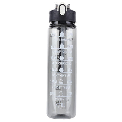Gourde Sport 800ML avec Paille & Poignée – Grande Capacité pour Enfants & Ados