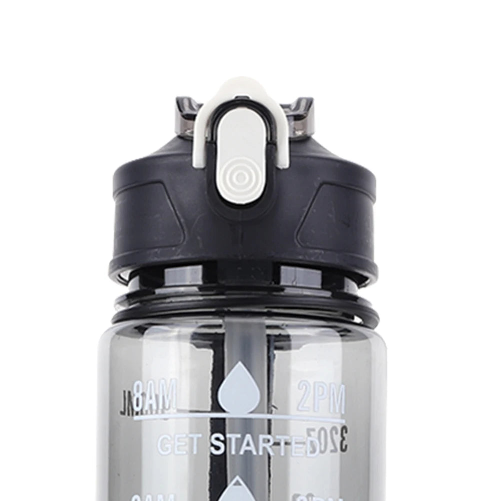 Gourde Sport 800ML avec Paille & Poignée – Grande Capacité pour Enfants & Ados