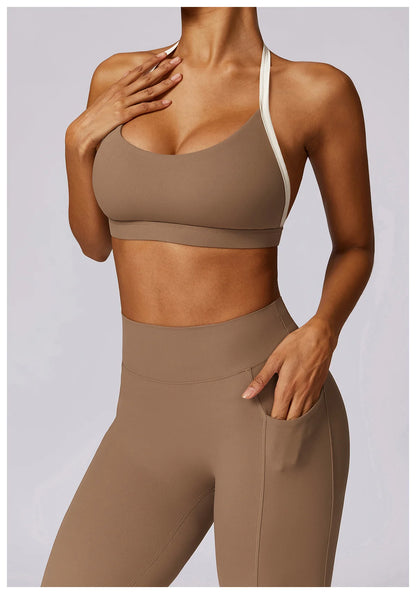 Ensemble Brassière  + Legging Haute Performance