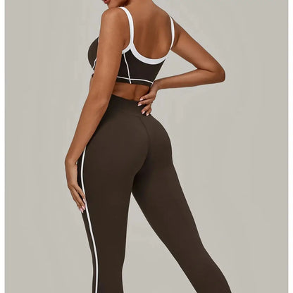 Ensemble de Sport Femme Yoga & Gym – Brassière + Leggings Sculptants