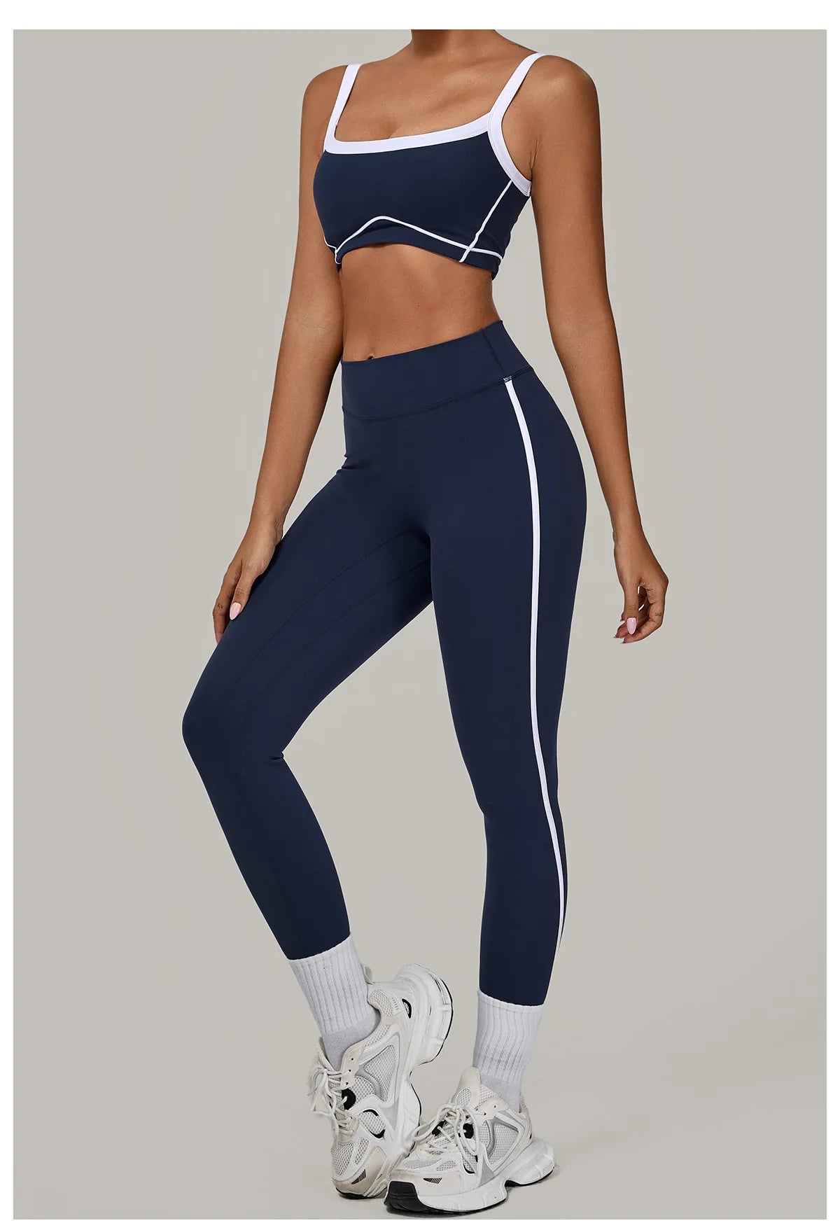 Ensemble de Sport Femme Yoga & Gym – Brassière + Leggings Sculptants