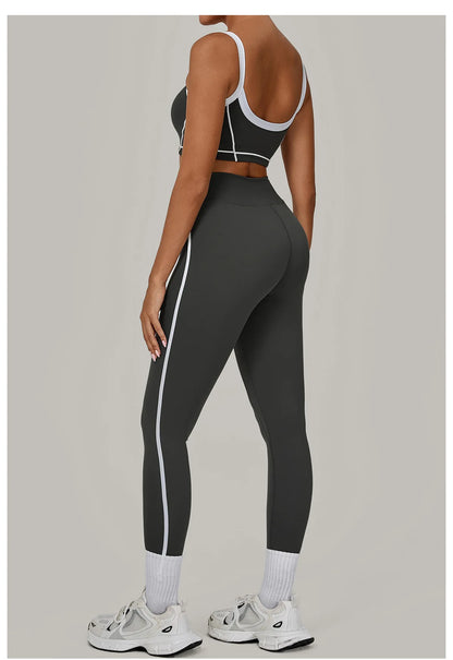 Ensemble de Sport Femme Yoga & Gym – Brassière + Leggings Sculptants