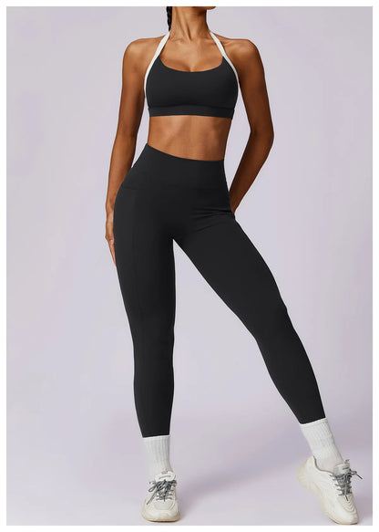 Ensemble Brassière  + Legging Haute Performance