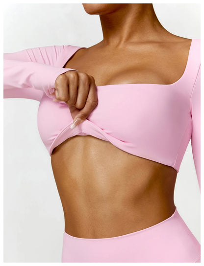 Haut de Sport Chic pour Femme – Idéal pour le Fitness, le Yoga & le Quotidien