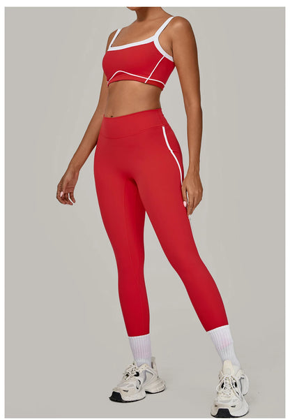 Ensemble de Sport Femme Yoga & Gym – Brassière + Leggings Sculptants