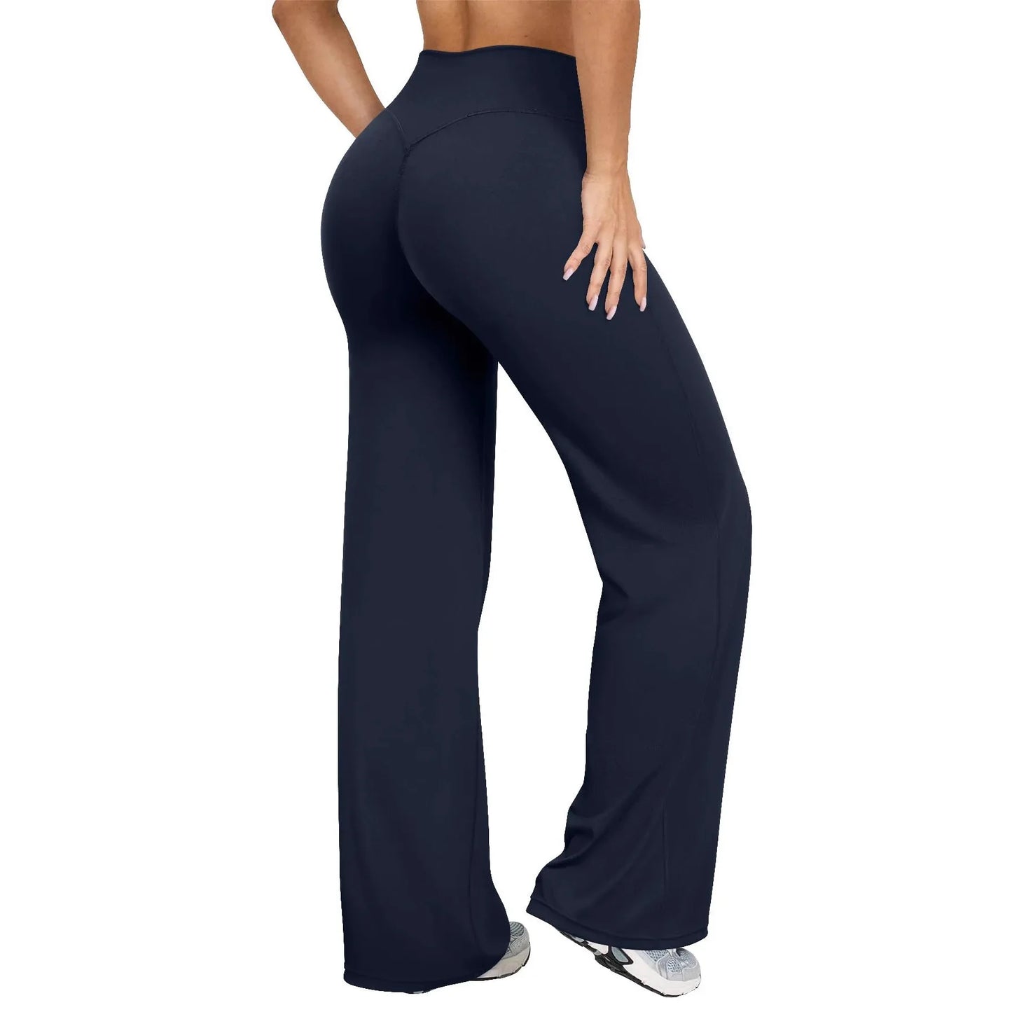 Pantalon / Leggings Coupe Droite & Jambe Large | Confort, Élasticité