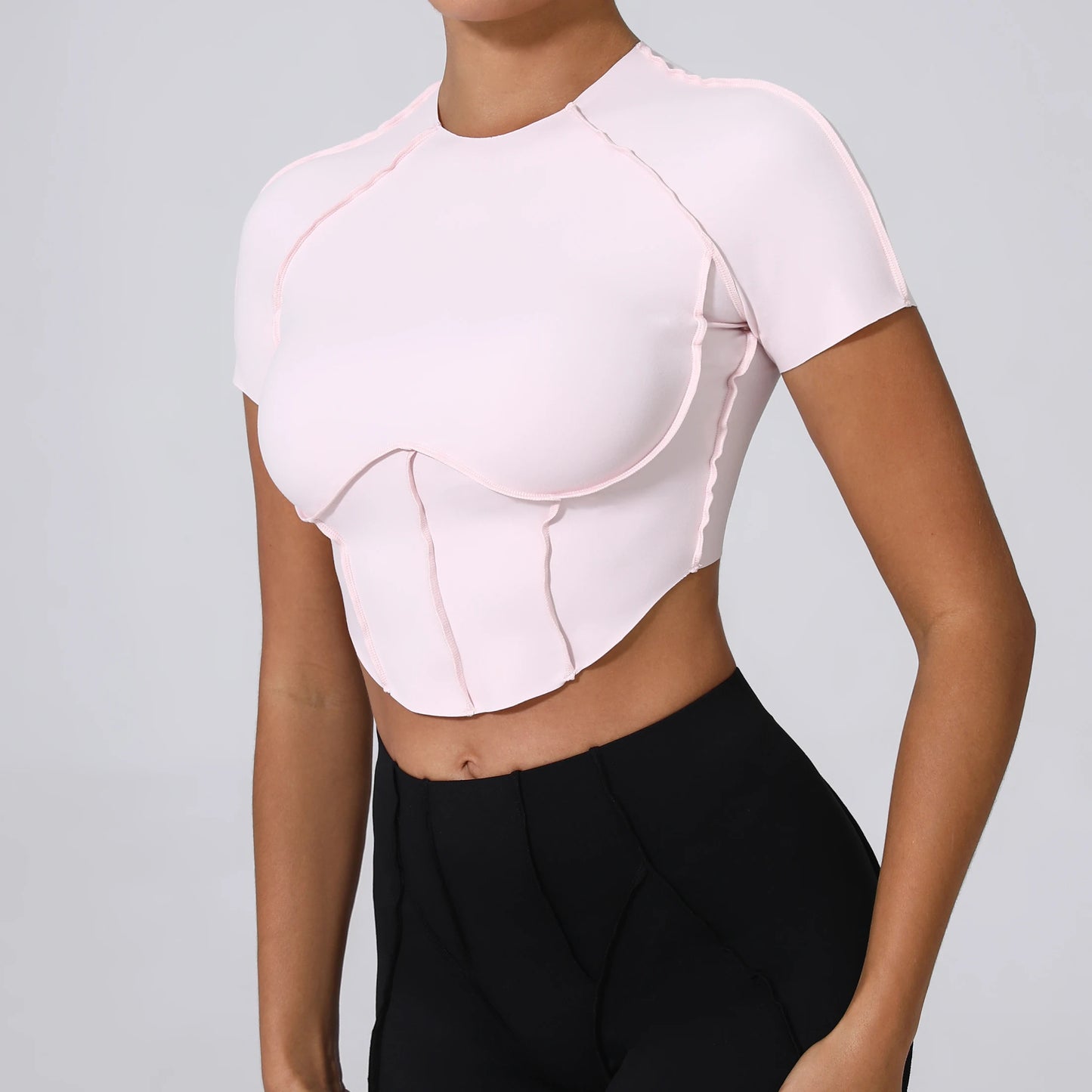 T-Shirt de Sport sans Rembourrage – Léger, Respirant & Confortable