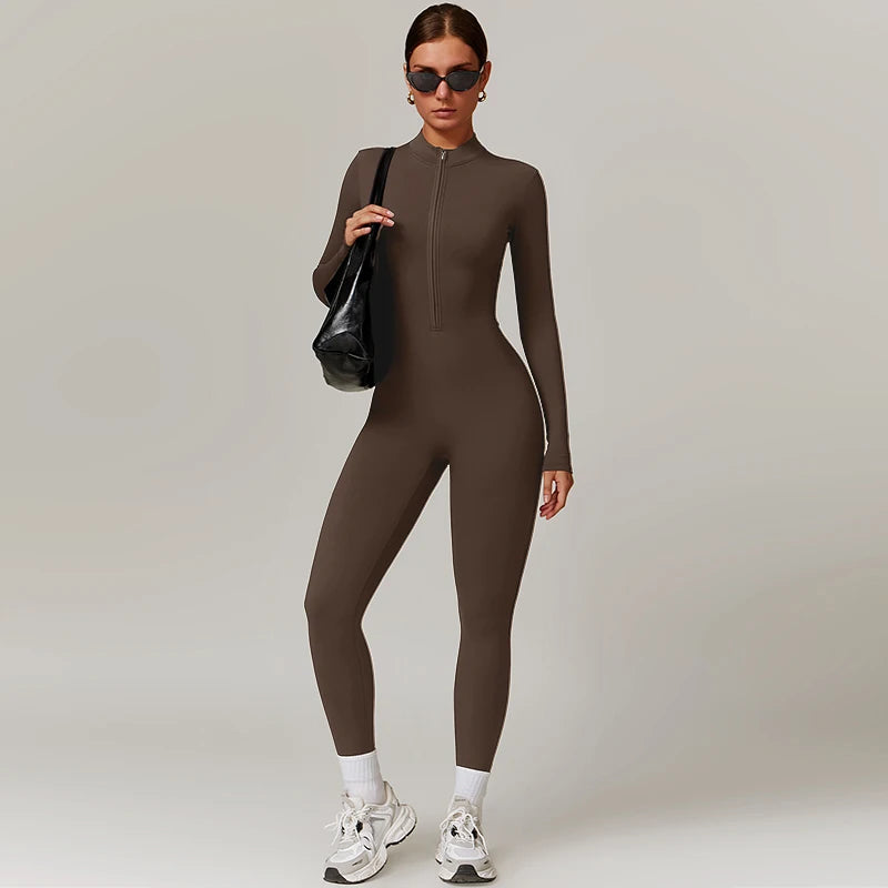 Combinaison de Sport Femme Hiver – Chaude, Doublée Polaire & Ultra Confort