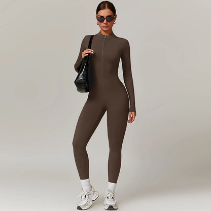 Combinaison de Sport Femme Hiver – Chaude, Doublée Polaire & Ultra Confort